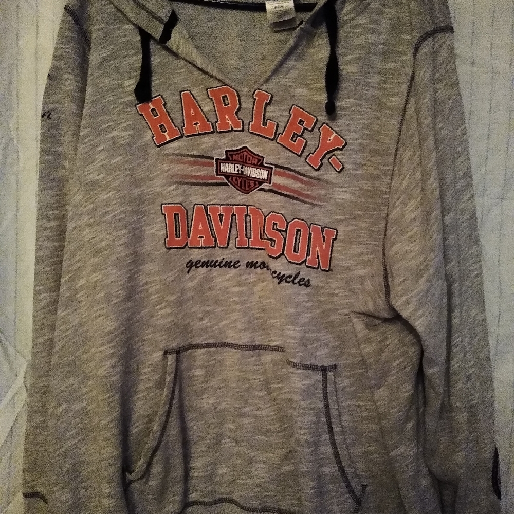 Bruce Rossmeyers Daytona Harley Davidson Grey Hoodie Sweatshirt 3X